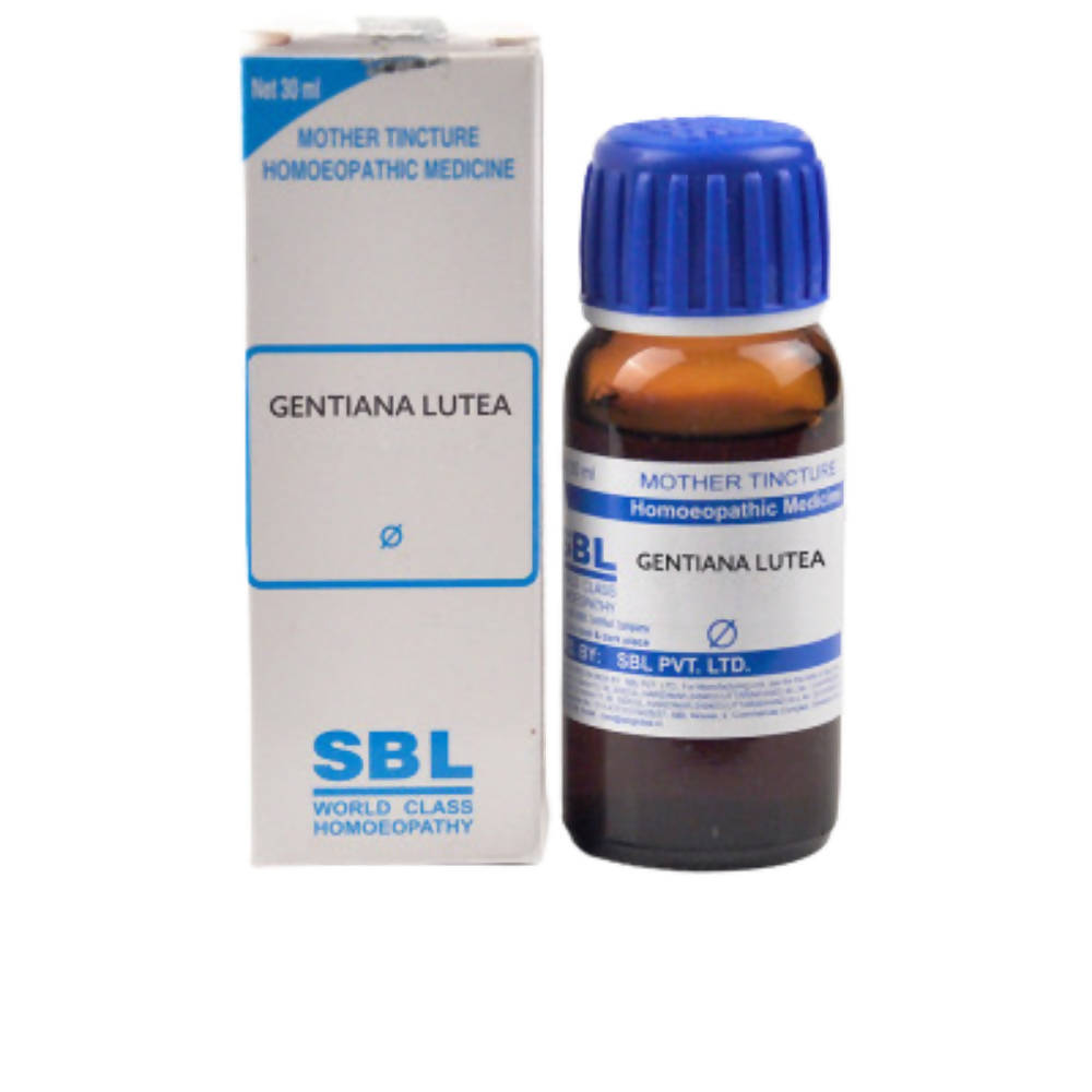 SBL Homeopathy Gentiana Lutea Mother Tincture Q - BUDEN