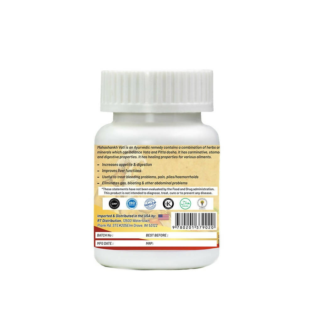 Life Aveda Mahashankh Vati Tablets