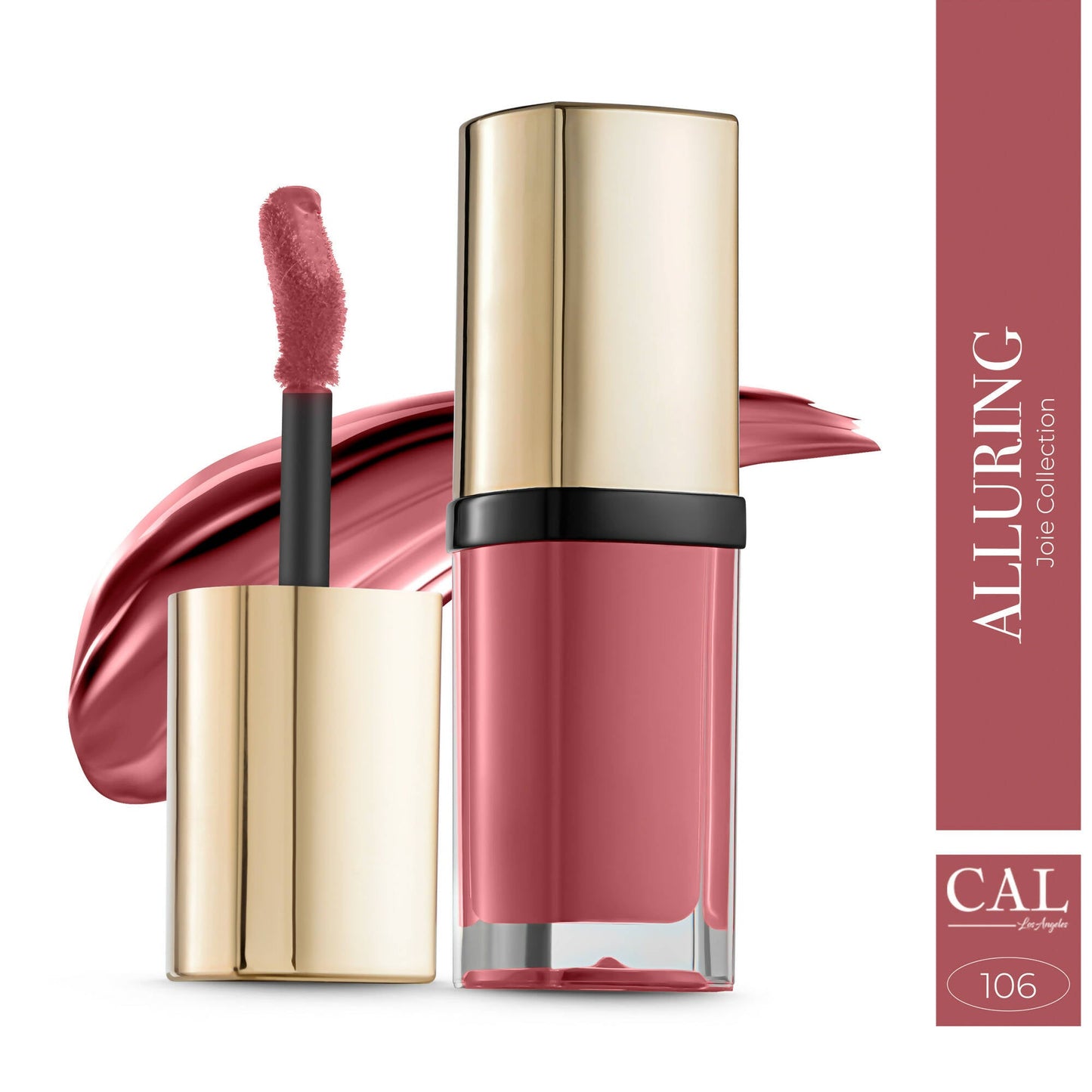 CAL Los Angeles Joie Collection Liquid Matte Brown Lipstick - Alluring 106