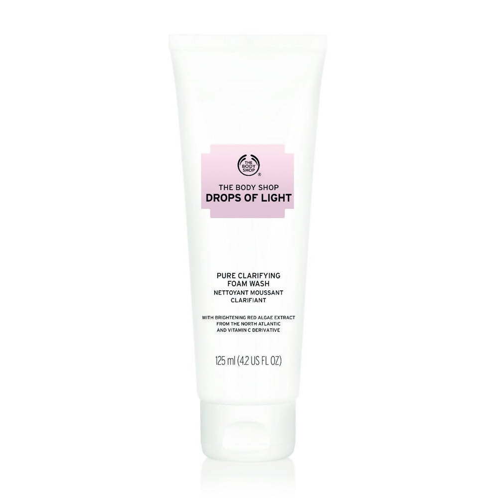 The Body Shop Drops Of Light Pure Clarifying Foam Wash 125 ml