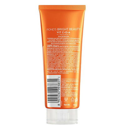 Ponds Bright Beauty Vit C+E+A Gel Face Wash