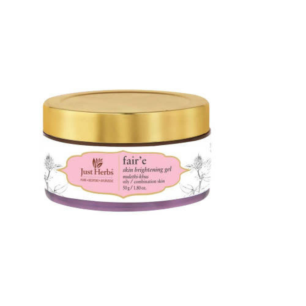 Just Herbs Fair'e Mulethi-Khus Skin Brightening Gel - BUDNE