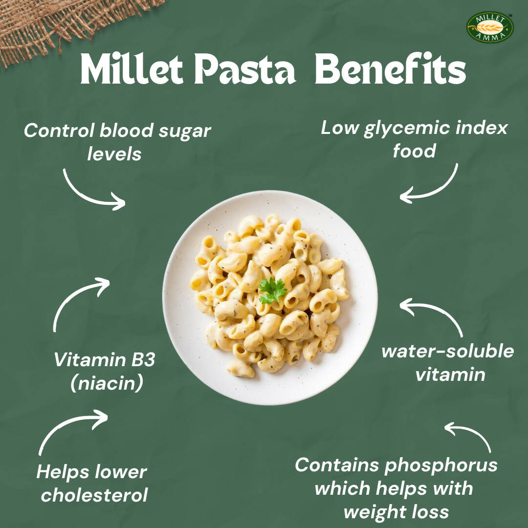 Millet Amma Little Millet Pasta - Drmedicart