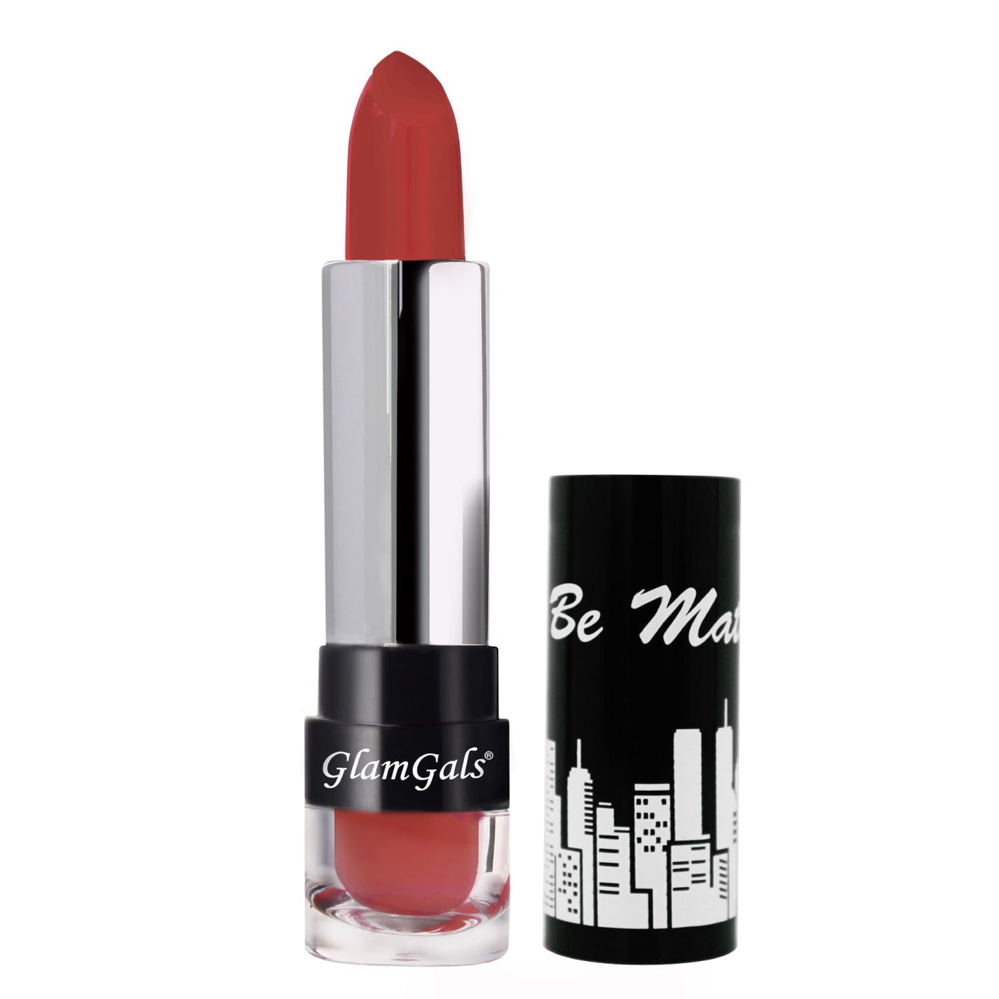 Glamgals Hollywood-U.S.A Matte Finish Kiss Proof Lipstick-Natural Brown