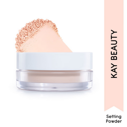 Kay Beauty Matte HD Setting Loose Powder - Vanilla