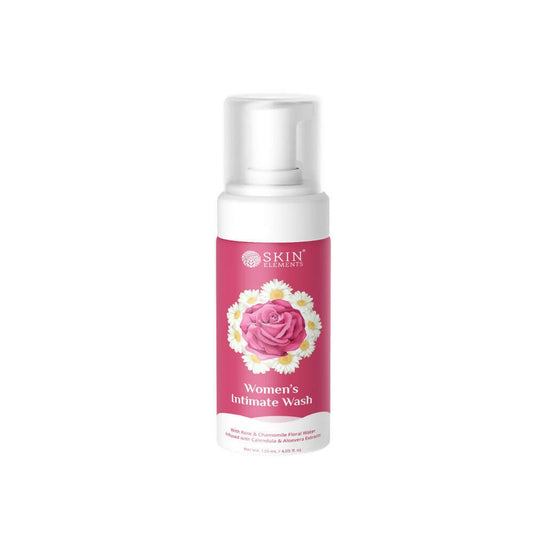 Skin Elements Women's Intimate Wash with Rose & Chamomile Floral Water - BUDNEN