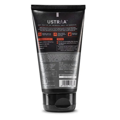 Ustraa White Charcoal & Amazonian Clay De-Tan Face Mask