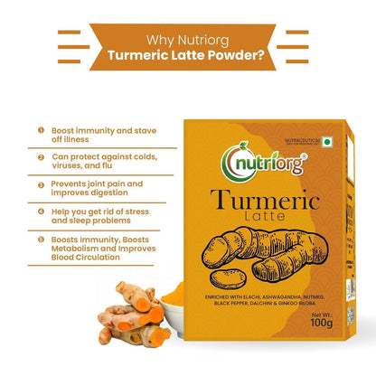 Nutriorg Certified Organic Turmeric Latte