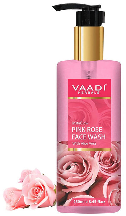 Vaadi Herbals InstaGlow Pink Rose Face Wash