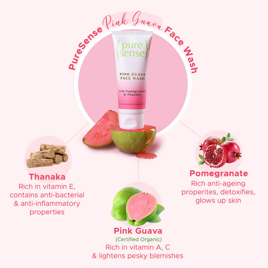 PureSense Pink Guava Face Wash