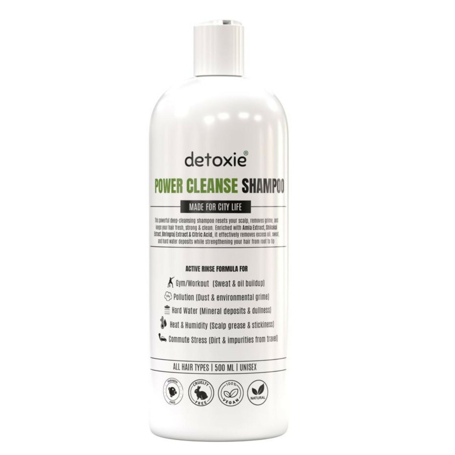 Detoxie Power Cleanse Shampoo
