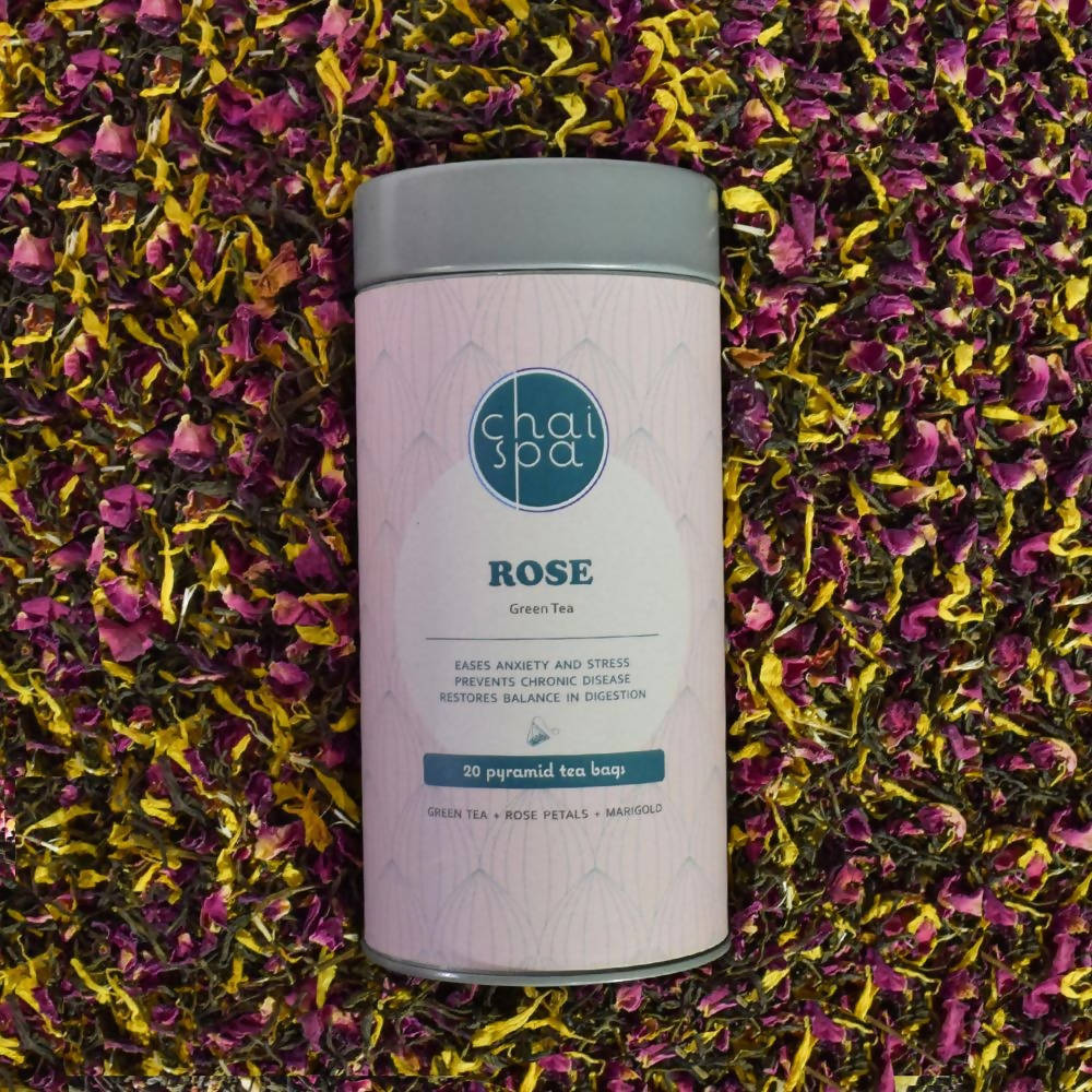 Chai Spa Rose Green Tea