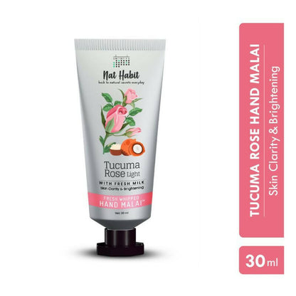 Nat Habit Tucuma Rose Light Hand Malai Cream