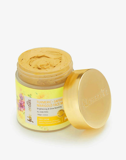 Fabessentials Turmeric Saffron Marigold Face Mask