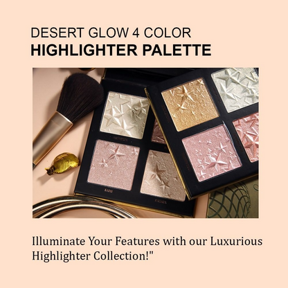 Daily Life Forever52 Desert Glow 4 Color Highlighter Palette - DGH002