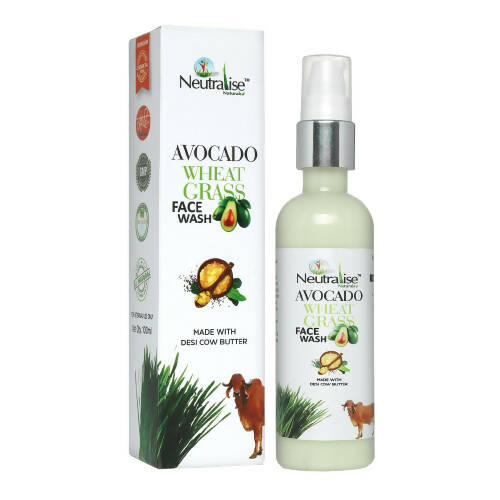 Neutralise Naturals Avocado Wheat Grass Face Wash