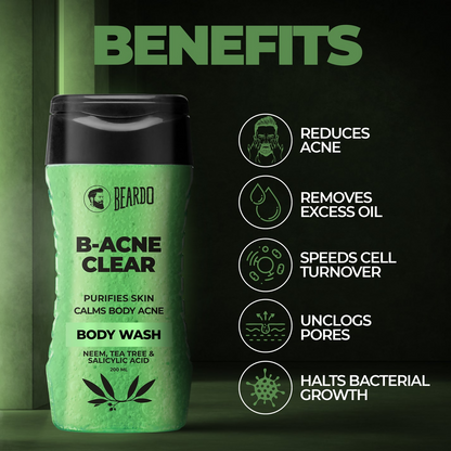 Beardo B-Acne Clear Body Wash