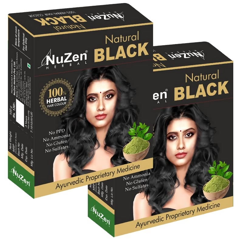 NuZen Herbal Natural Black Henna