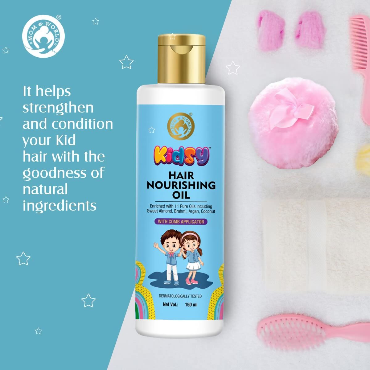 Mom & World Kidsy Hair Nourishing Oil