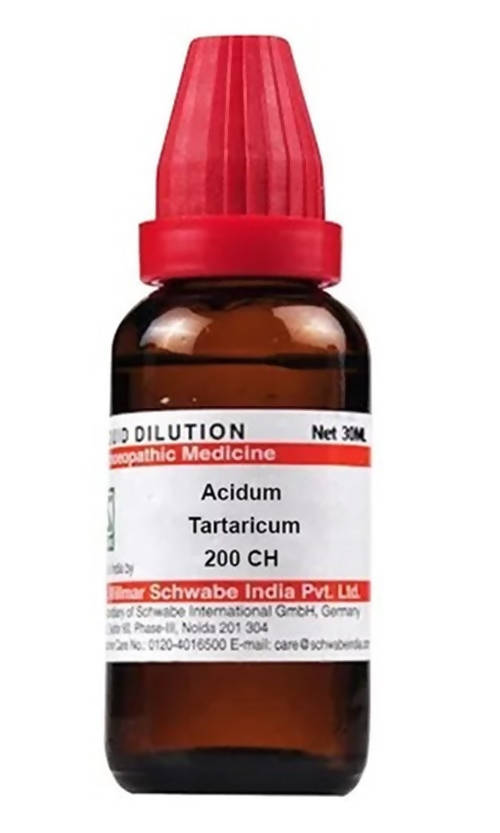 Dr. Willmar Schwabe India Acidum Tartaricum Dilution
