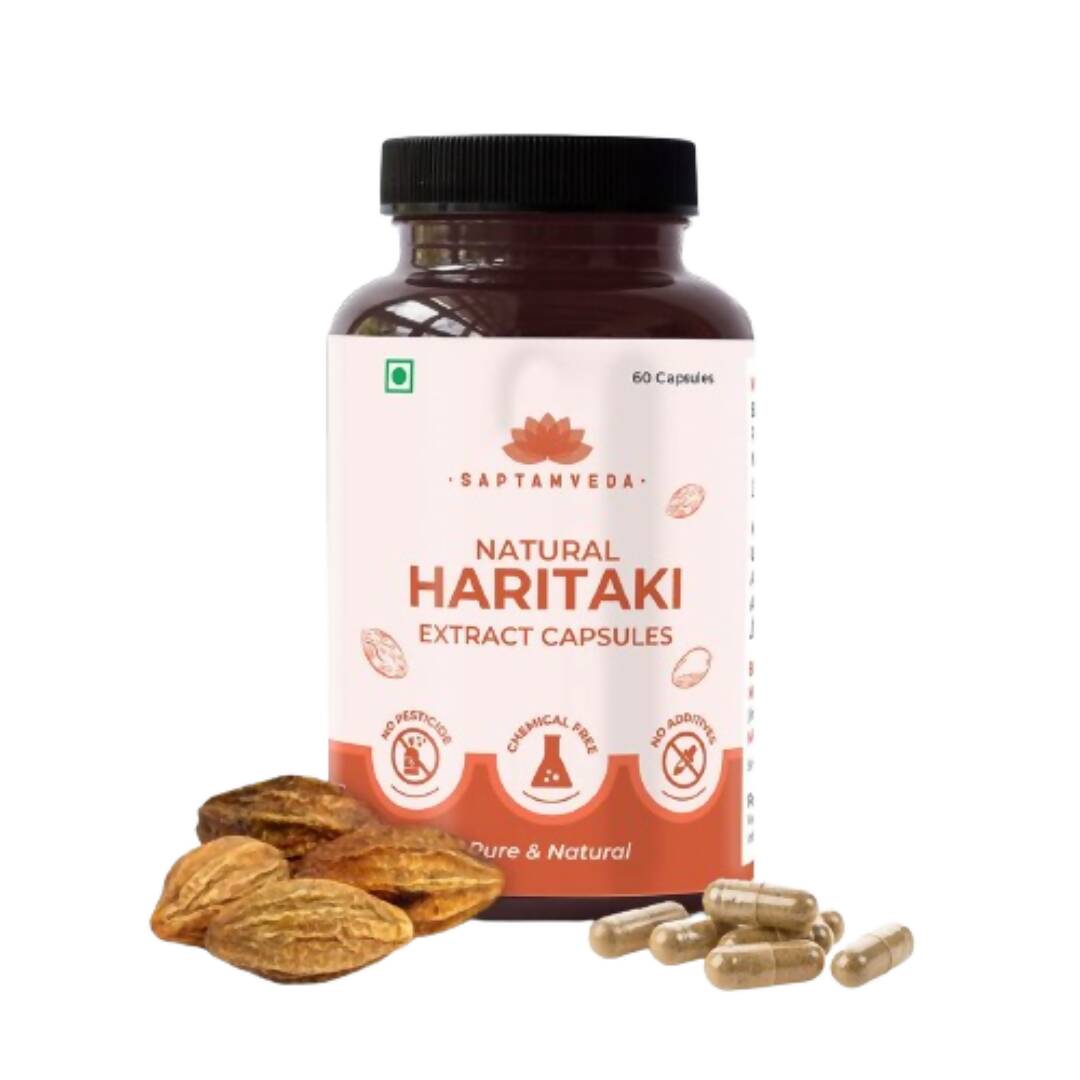 Saptamveda Natural Haritaki Capsules