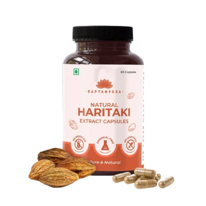 Saptamveda Natural Haritaki Capsules