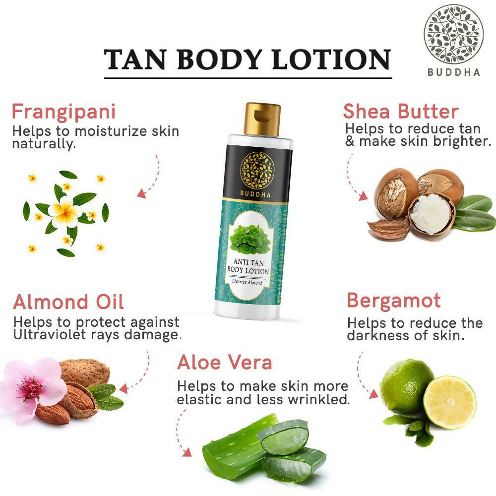 Buddha Natural Anti Tan Body Lotion