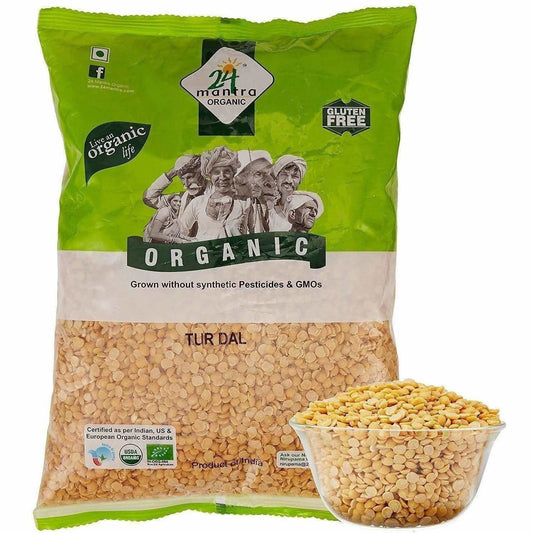 24 Mantra Organic Tur Dal - 1KG