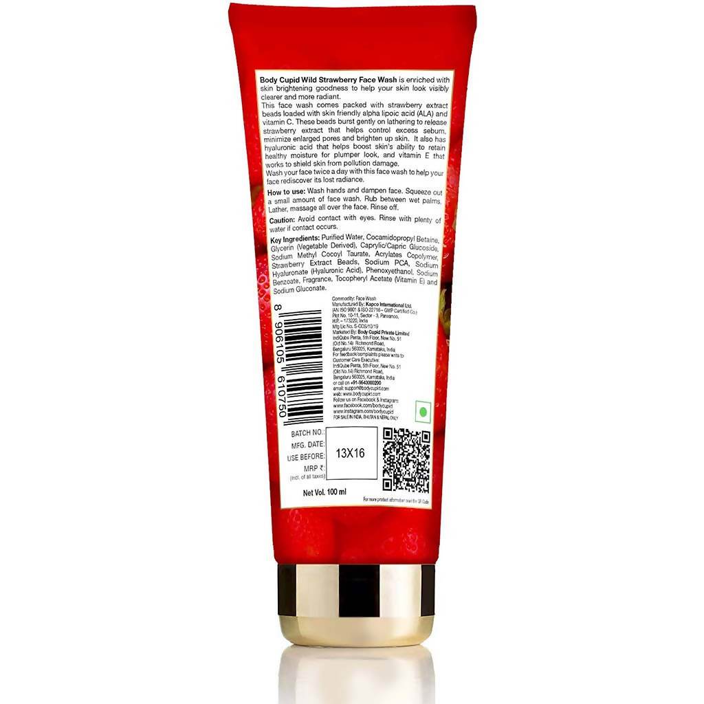 Body Cupid Wild Strawberry Face Wash