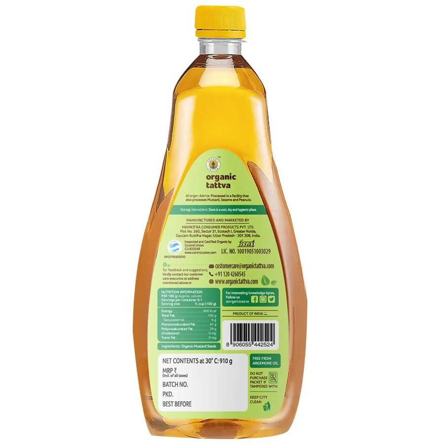 Organic Tattva Mustard Oil