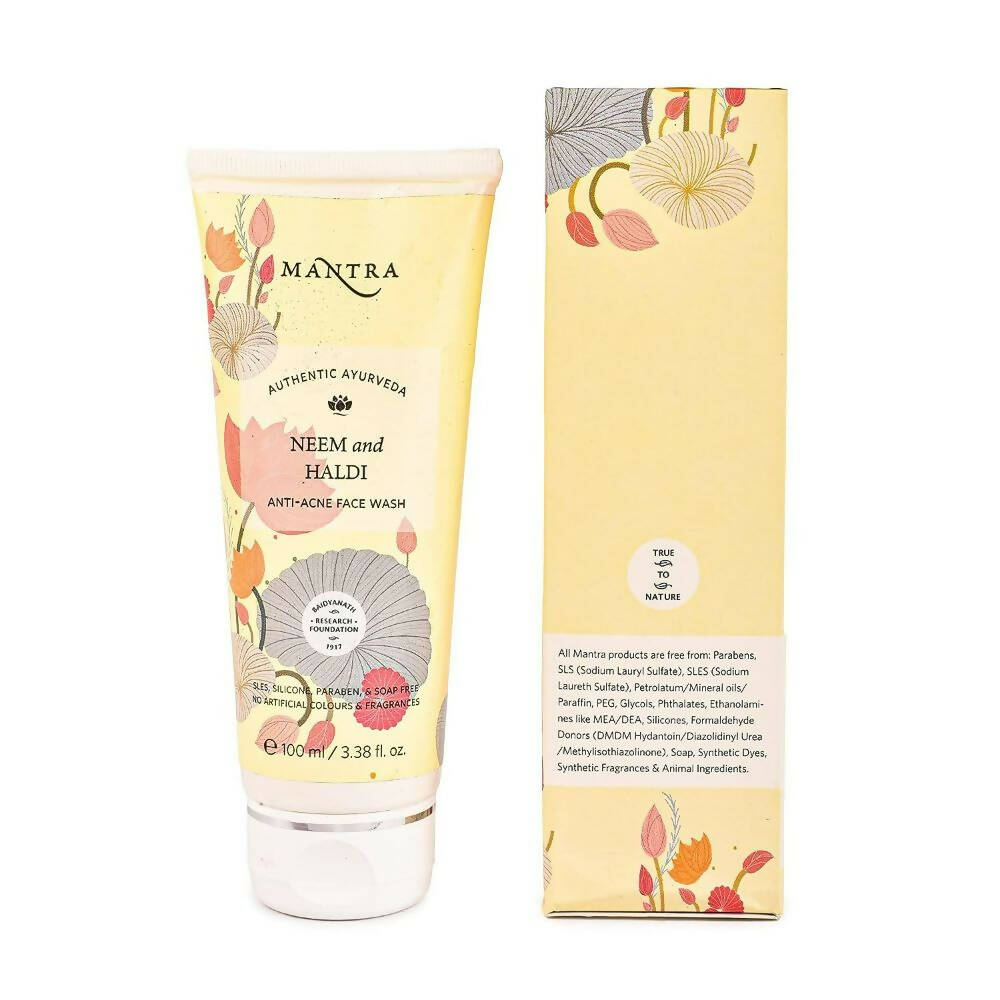 Mantra Herbal Neem and Haldi Anti-Acne Face Wash