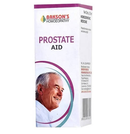 Bakson's Homeopathy Prostate Aid Drops