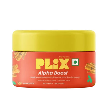 PLIX The Plant Fix Testosterone Booster Capsules for Men