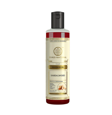 Khadi Natural Sandalwood Massage Oil - buy in USA, Australia, Canada