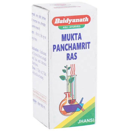 Baidyanath Jhansi Mukta Panchamrit Ras Tablets