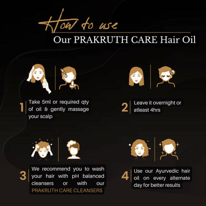 Prakruth Care Ayurvedic Anti-dandruff Hair Oil