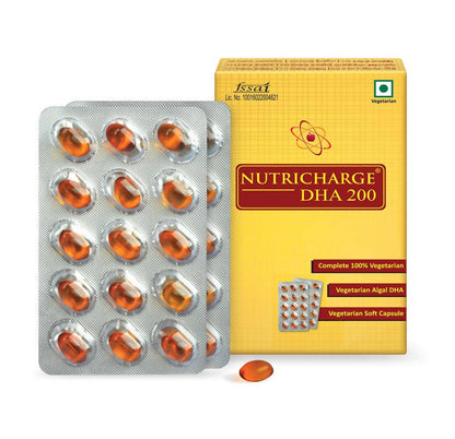 Nutricharge DHA 200 Capsules