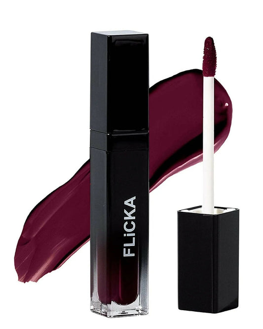 FLiCKA Set and Attack Liquid Matte Lipstick 12 Awesome Blossom - Pink - BUDNE