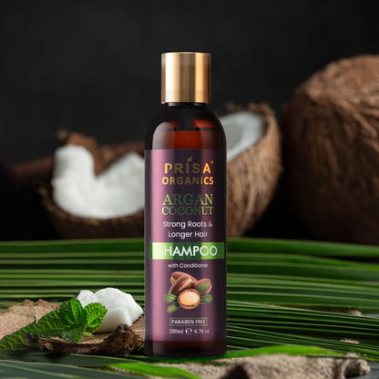Prisa Organics Argan Coconut Shampoo