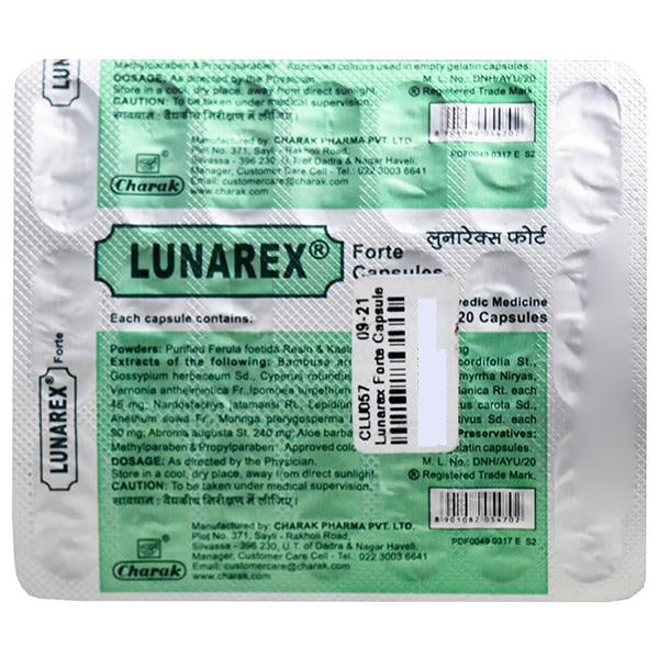 Charak Pharma Lunarex Forte Capsules