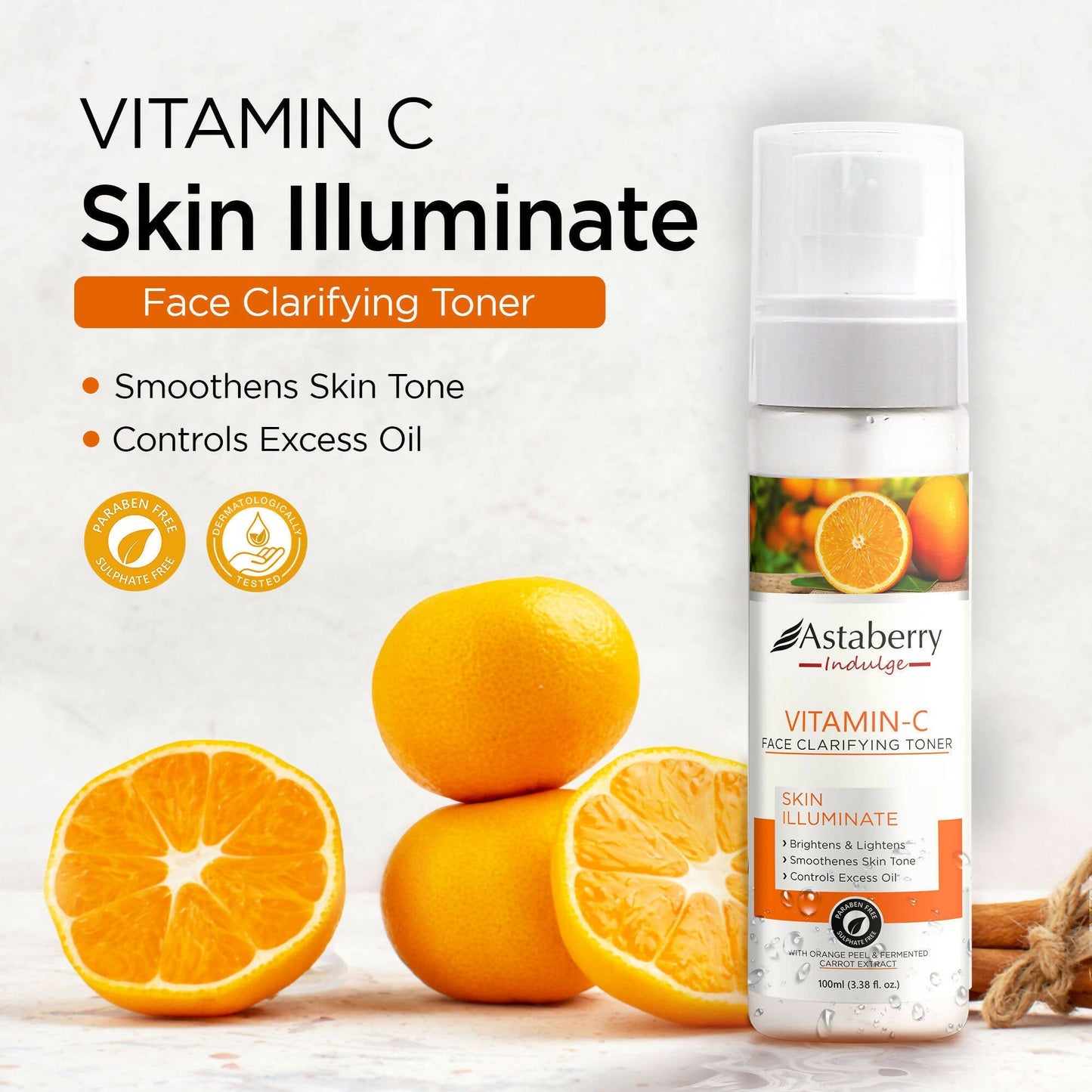 Astaberry Indulge Vitamin C Facial Toner