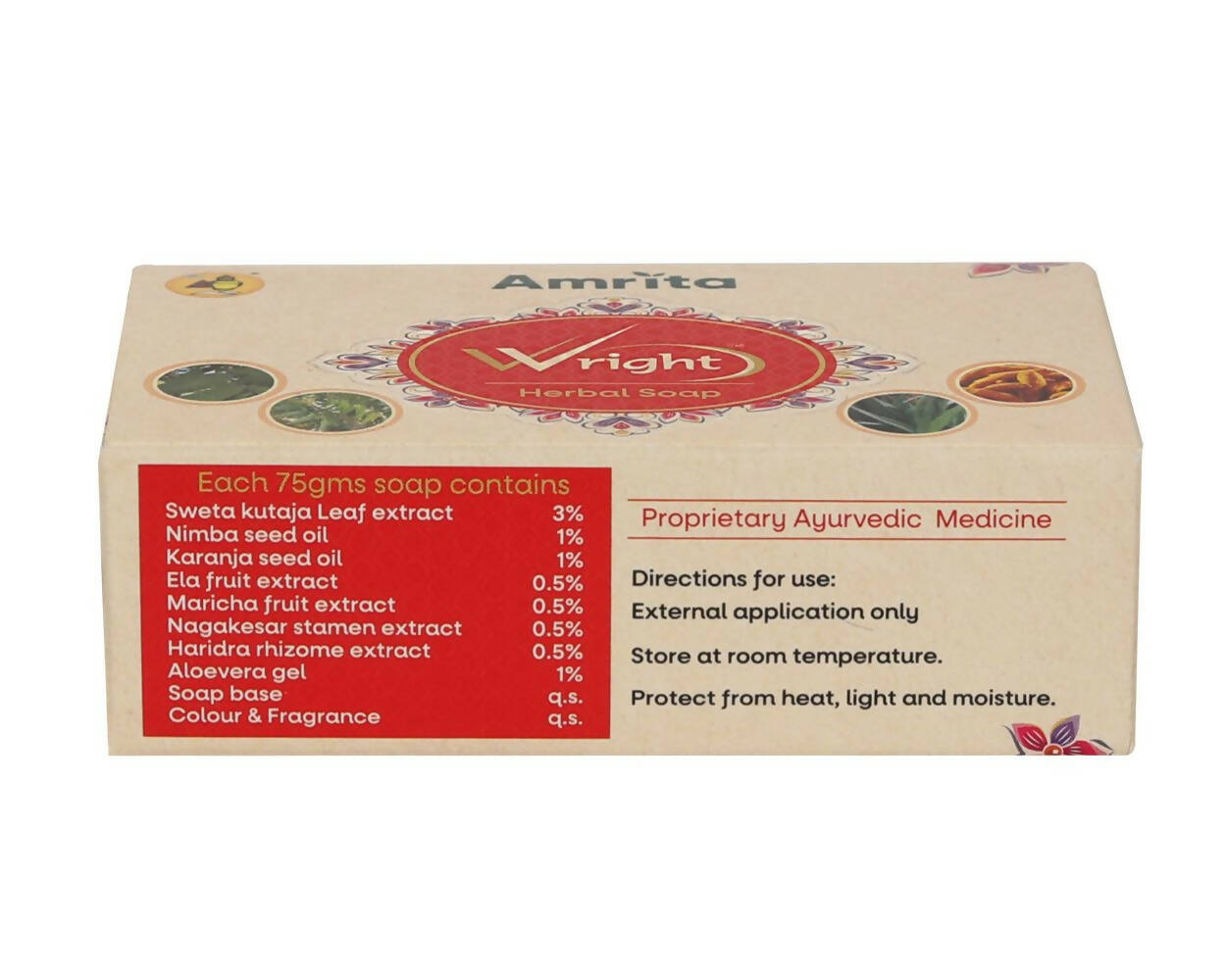 Amrita Wright Herbal Soap