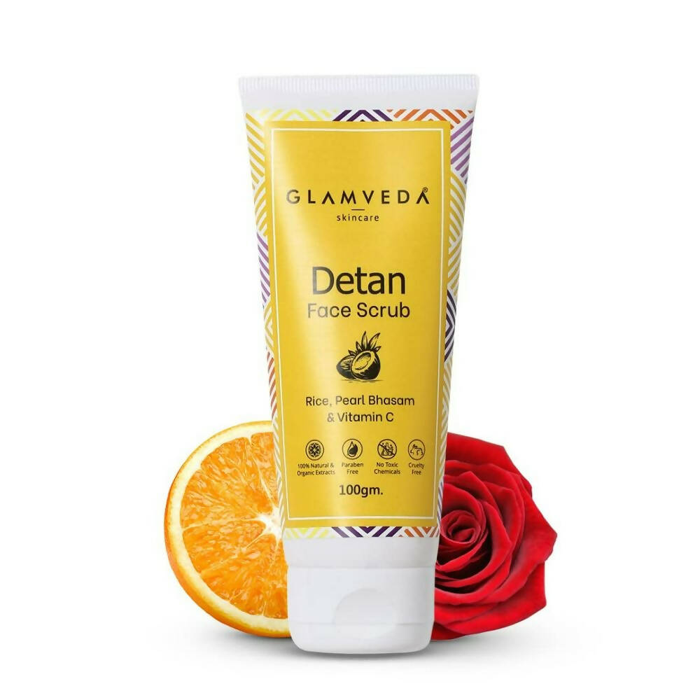 Glamveda Detan Face & Body Scrub - usa canada australia