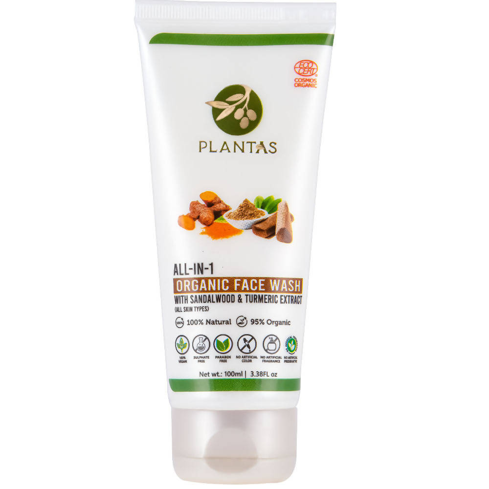 Plantas All In 1 Organic Face Wash - usa canada australia