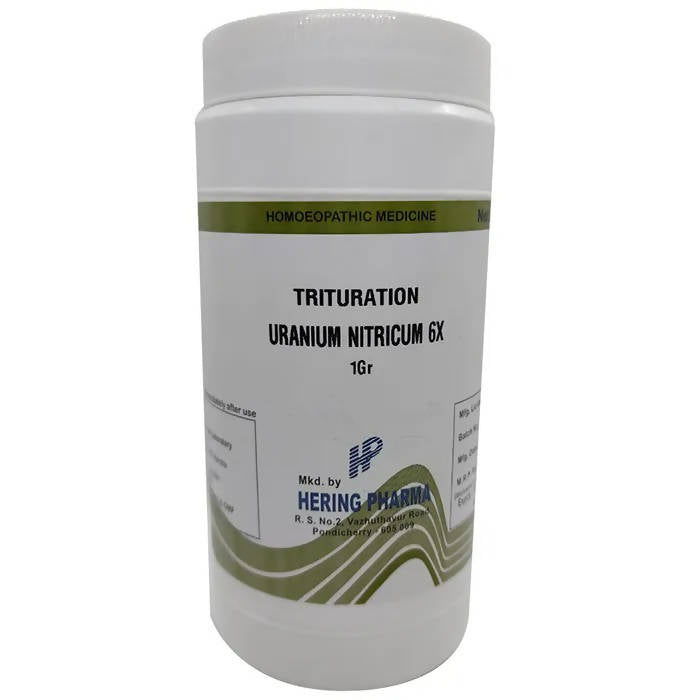 Hering Pharma Uranium Nitricum Trituration Tablet - usa canada australia