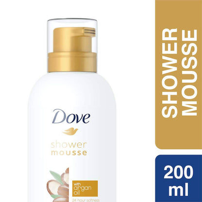 Dove Shower Mousse with Argan Oil