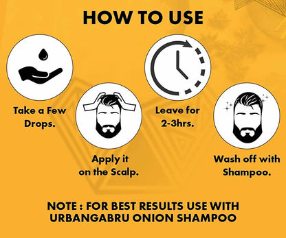 Urbangabru Ayurvedic Onion Hair Oil