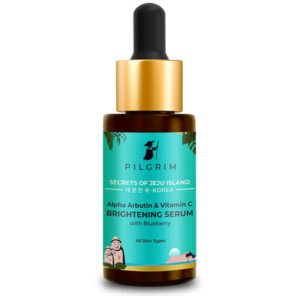 Pilgrim Alpha Arbutin & Vitamin C Brightening Skin Face Serum - BUDNE