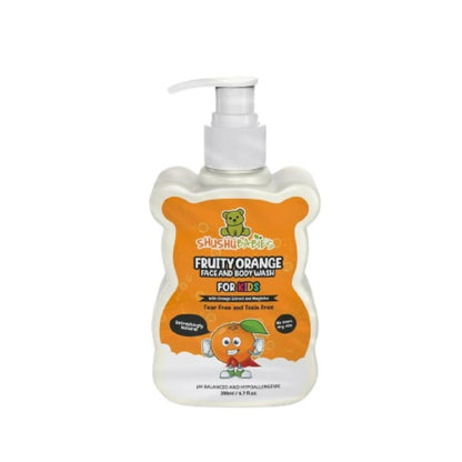 ShuShu Babies Fruity Orange Face and Body Wash (under 4-12 Years)