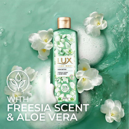 Lux Skin Detox Body Wash with Freesia Scent & Aloe Vera